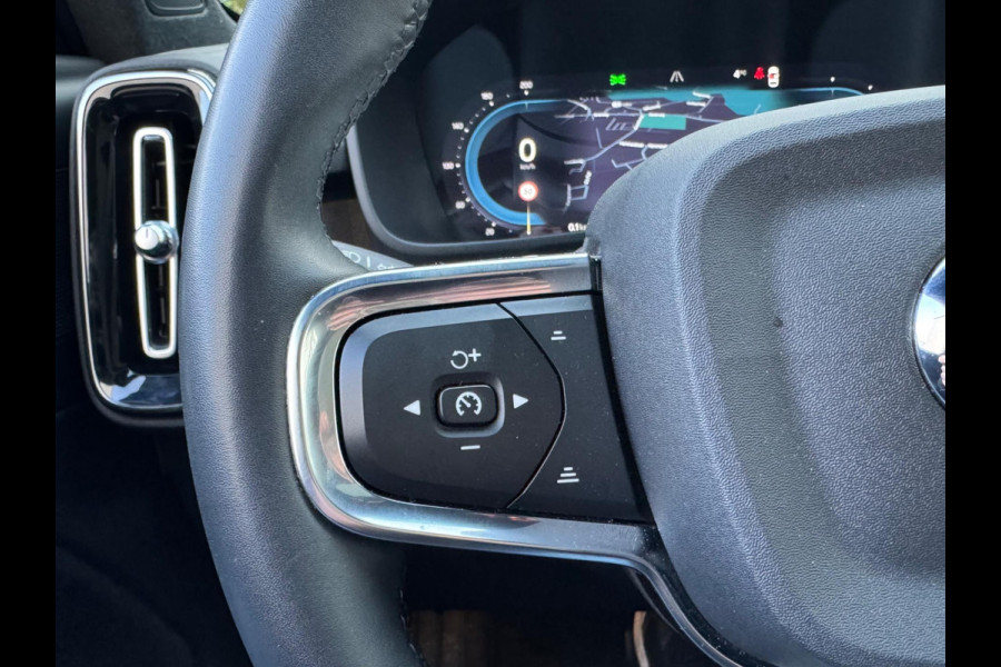 Volvo C40 C40 RECHARGE 94,7% SOH PLUS VOL OPTIES LEDER ALCANTARA ADAPTIVE CRUISE STOELVERWARMING CARPLAY EERSTE EIGENAAR