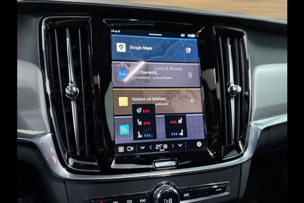 Volvo V90 T6 Recharge AWD R-Design Ultra Black | FaceLift | Pano | ILS Licht-Pakket | Comfort-Pakket | Parkeerassistent-Pakket |