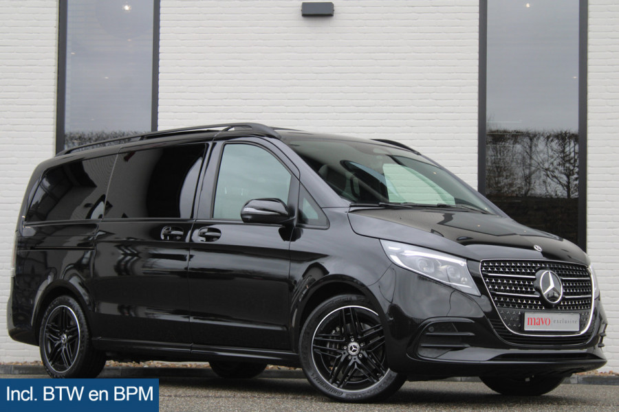 Mercedes-Benz V-Klasse 300d / AMG / Exclusive / 4-matic / Luchtvering / 7-pers / Pano / 360 Cam / Burmester / Vol Opties / NIEUWSTAAT.