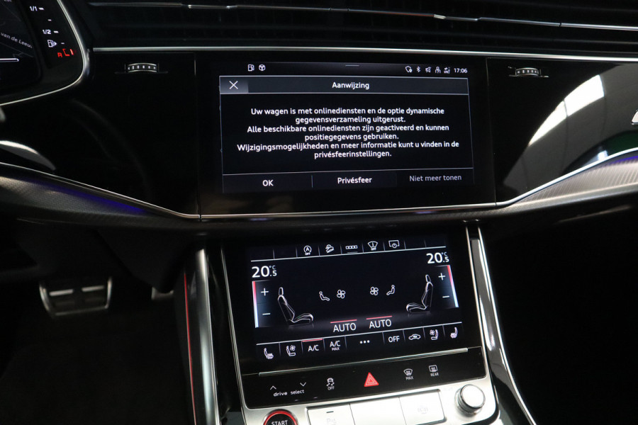 Audi Q8 4.0 TFSI RS Q8 quattro Panoramadak 23''Velgen Head-Up B&O Audio ! 2e Paasdag geopend van 12.00 tot 17:00u !