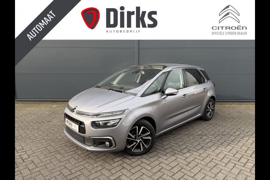 Citroën C4 Spacetourer 130pk Shine (Camera - Keyless Entry - Parkeersensoren V+A - Navigatie - Apple Carplay - Automatisch parkeren - Automatische Airc