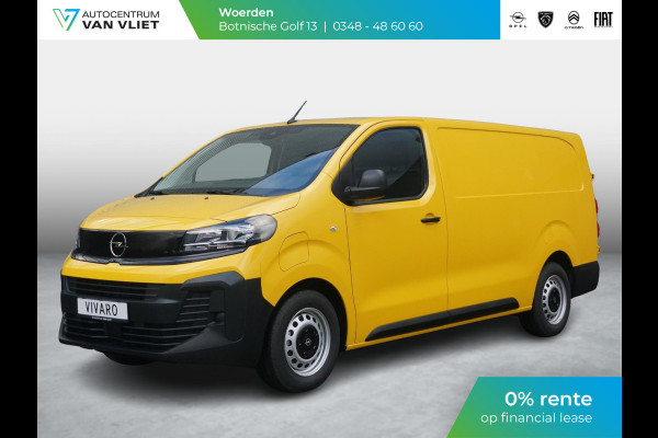 Opel Vivaro Electric L3 75 kWh | 0% rente | tot 8 jaar garantie | Apple Carplay | achteruitrijcamera | Comfort tussenschot | RAL1032