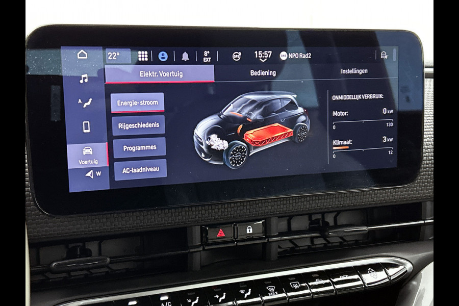 Fiat 500E CABRIO La Prima 119PK / 42 kWh / SOH 88% / Leder / Adap-Cruise / Pdc+Camera / Navigatie / Airco-ecc. / Apple Carplay Android / Apk 11-2026