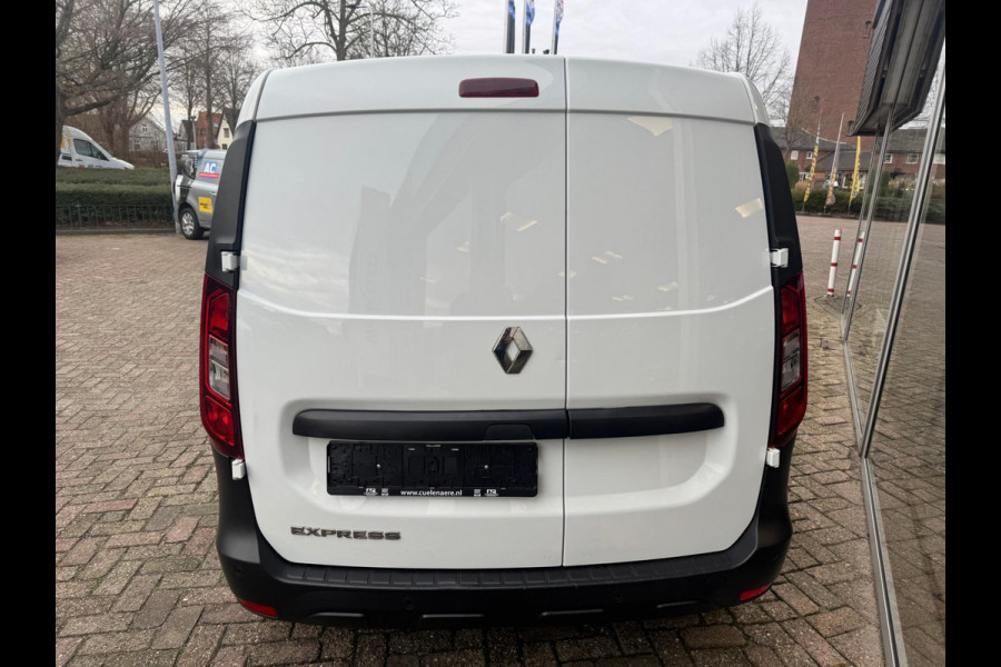Renault Express TCe 100 Extra CarPlay & Android auto / P-sensor / Airco / Houten laadruimte