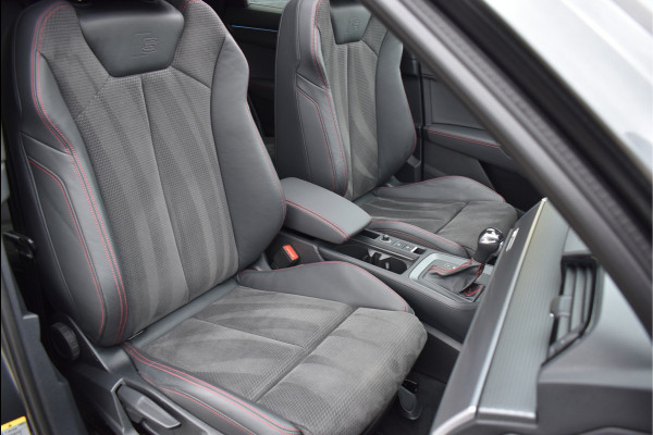 Audi Q3 Sportback 45 TFSI e S-Line 245 Pk Pano Rood Stiksel Leder Trekhaak Navi Camera 19 Inch