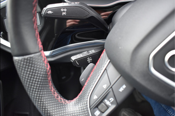 Audi Q3 Sportback 45 TFSI e S-Line 245 Pk Pano Rood Stiksel Leder Trekhaak Navi Camera 19 Inch