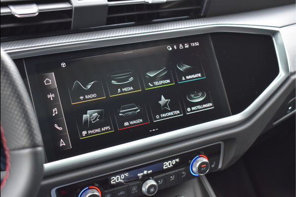 Audi Q3 Sportback 45 TFSI e S-Line 245 Pk Pano Rood Stiksel Leder Trekhaak Navi Camera 19 Inch