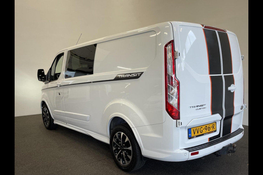 Ford Transit Custom 320 2.0 TDCI L2H1 170PK Sport Automaat Dubbele Cabine Airco Cruise Control Bluetooth Navi Trekhaak
