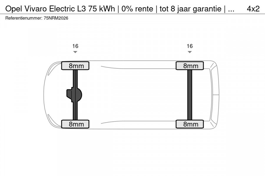 Opel Vivaro Electric L3 75 kWh | 0% rente | tot 8 jaar garantie | Apple Carplay | achteruitrijcamera | Comfort tussenschot | RAL1032