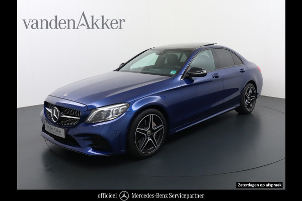 Mercedes-Benz C-Klasse 180 AMG // Panoramadak // MultiBeam LED // Nightpakket // Digitaal Dashbord // Carplay // Sfeerverlichting