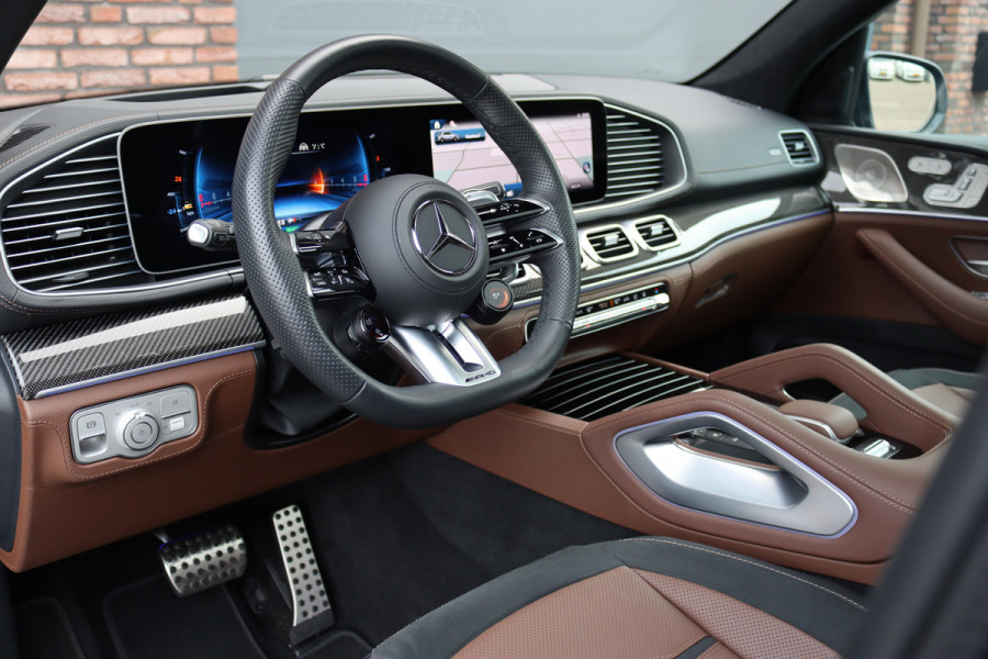 Mercedes-Benz GLE AMG 53 Hybrid Premium 4MATIC+ | Luchtvering | Distronic | Carbon | Memory | Burmester | Stoelventilatie | Luchtkwaliteitspakket | Surround Camera | Keyless Go | Augmented Reality | Nappa Leder |