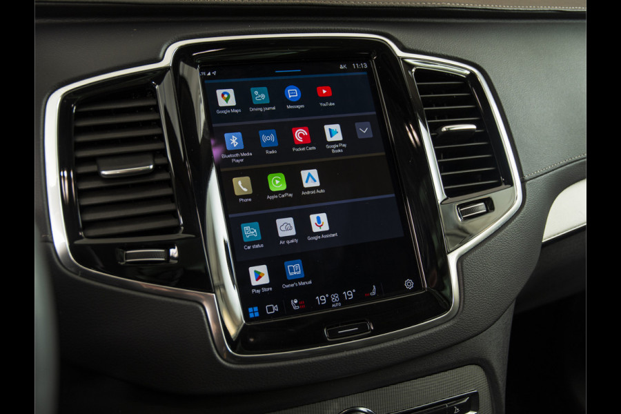Volvo XC90 2.0 T8 Recharge AWD Ultimate Bright LUCHTVER. I PANO I H/K I 360-CAMERA I HUD I TREKH