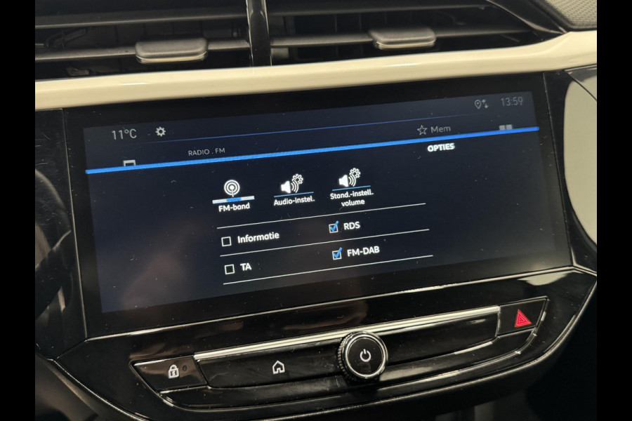 Opel Corsa 1.2 Turbo Hybrid 100pk GS Automaat Navigatie Apple Carplay/Android Auto Camera Parkeersensoren Cruise Control Dodehoek assistent Airco Lichtmetalen velgen Virtual Cockpit Getinte ramen