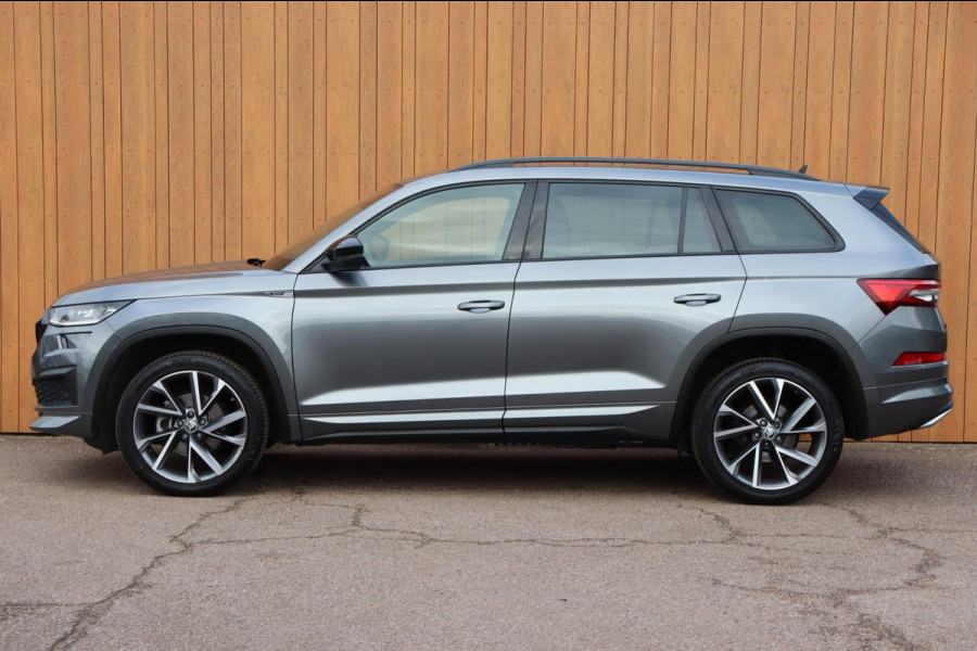 Škoda Kodiaq 1.5 TSI Sportline Business 7persoons org.NL el.trekhaak+klep camera schuifdak stuur+stoelverw.