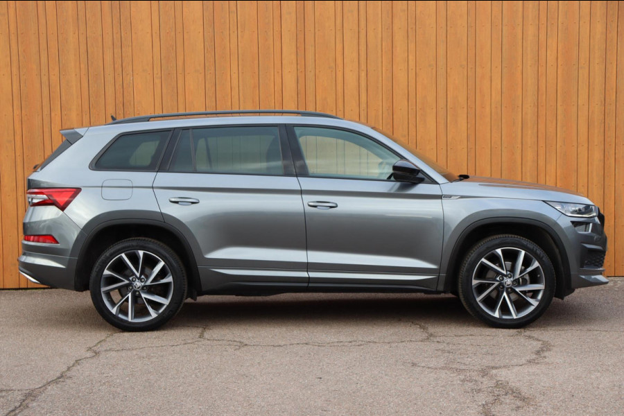 Škoda Kodiaq 1.5 TSI Sportline Business 7persoons org.NL el.trekhaak+klep camera schuifdak stuur+stoelverw.