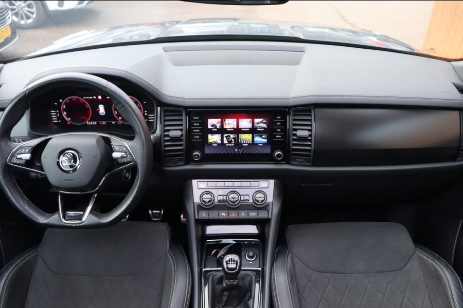 Škoda Kodiaq 1.5 TSI Sportline Business 7persoons org.NL el.trekhaak+klep camera schuifdak stuur+stoelverw.