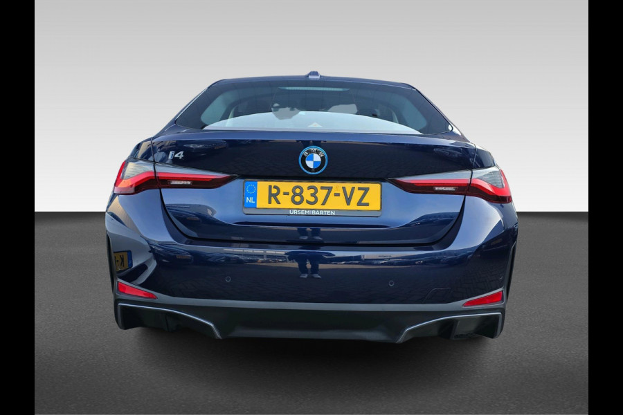 BMW i4 eDrive40 84 kWh | Automaat | Harman & Kardon | Adaptive Cruisecontrol | Elektrische kofferbak |