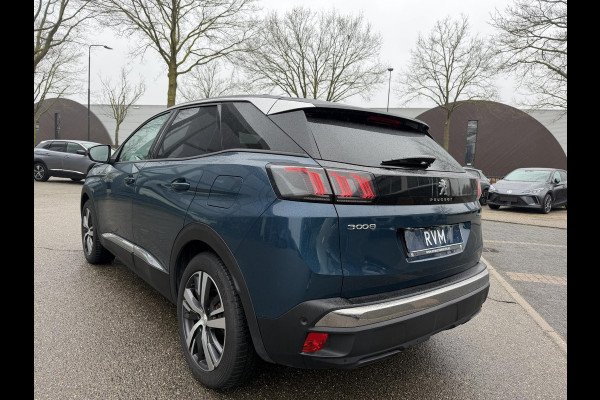 Peugeot 3008 1.6 HYbrid 300 Allure Pack Business PHEV| 300PK!| ADAPTIVE CRUISE CONTROL| STANDKACHEL| STOELVERWARMING| CAMERA VOOR + ACHTER| DODE HOEK SENSOR| ELEKTRISCHE ACHTERKLEP| RIJKLAAR. INCL 12 MND BOVAG GARANTIE
