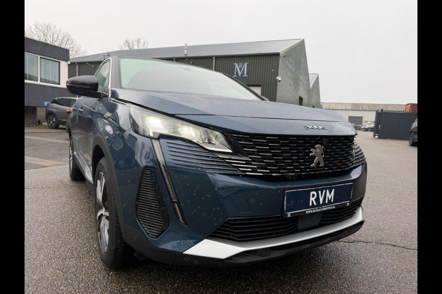 Peugeot 3008 1.6 HYbrid 300 Allure Pack Business PHEV| 300PK!| ADAPTIVE CRUISE CONTROL| STANDKACHEL| STOELVERWARMING| CAMERA VOOR + ACHTER| DODE HOEK SENSOR| ELEKTRISCHE ACHTERKLEP| RIJKLAAR. INCL 12 MND BOVAG GARANTIE