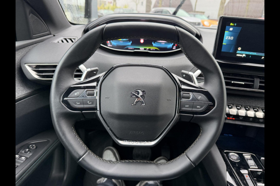Peugeot 3008 1.6 HYbrid 300 Allure Pack Business PHEV| 300PK!| ADAPTIVE CRUISE CONTROL| STANDKACHEL| STOELVERWARMING| CAMERA VOOR + ACHTER| DODE HOEK SENSOR| ELEKTRISCHE ACHTERKLEP| RIJKLAAR. INCL 12 MND BOVAG GARANTIE