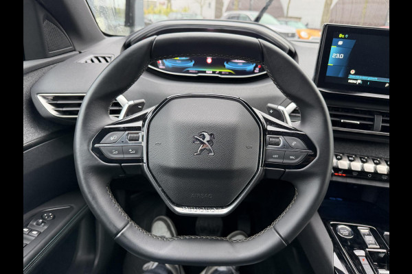 Peugeot 3008 1.6 HYbrid 300 Allure Pack Business PHEV| 300PK!| ADAPTIVE CRUISE CONTROL| STANDKACHEL| STOELVERWARMING| CAMERA VOOR + ACHTER| DODE HOEK SENSOR| ELEKTRISCHE ACHTERKLEP| RIJKLAAR. INCL 12 MND BOVAG GARANTIE