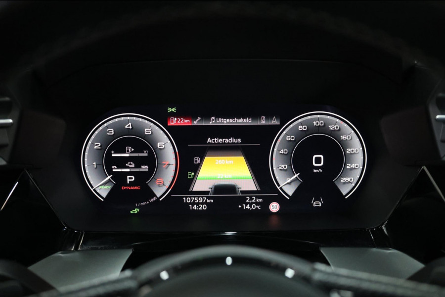 Audi A3 45 TFSIe S Edition 3x S-line LED/VIRTUAL/SFEER/PANO/HALF LEDER+S.VERWARMING/18"LMV/PDC/LINE/ACC/12 MND GARANTIE!