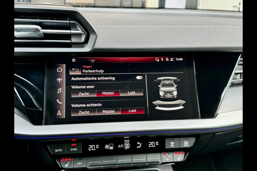 Audi A3 45 TFSIe S Edition 3x S-line LED/VIRTUAL/SFEER/PANO/HALF LEDER+S.VERWARMING/18"LMV/PDC/LINE/ACC/12 MND GARANTIE!