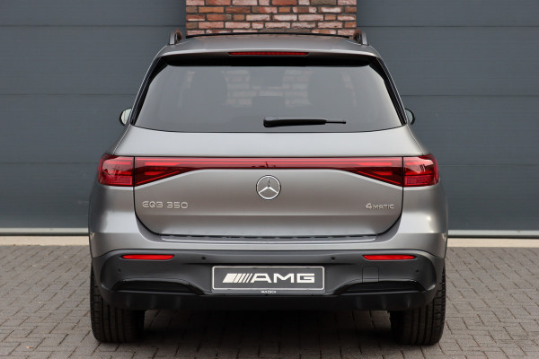 Mercedes-Benz EQB 350 4MATIC AMG Line 71 kWh | 40.500,- Netto | Distronic | Memory | HUD | Verwarmd Stuurwiel | Trekhaak | Burmester | Panoramadak | Keyless Go | Surround Camera |  Vario-Achterbank |