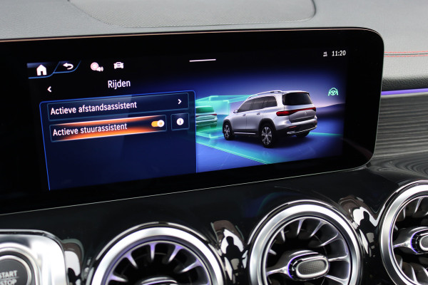 Mercedes-Benz EQB 350 4MATIC AMG Line 71 kWh | 40.500,- Netto | Distronic | Memory | HUD | Verwarmd Stuurwiel | Trekhaak | Burmester | Panoramadak | Keyless Go | Surround Camera |  Vario-Achterbank |