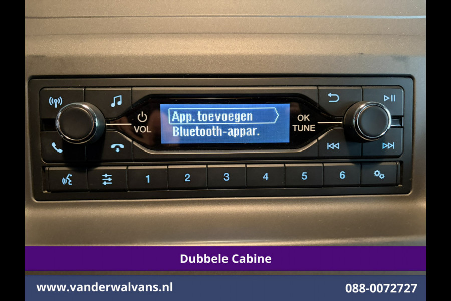 Ford Transit Custom 2.0 TDCI 170pk Automaat L2H1 Dubbele Cabine Euro6 Airco | 5-Zits | LED | Cruisecontrol Stoelverwarming, Verwarmde voorruit, LM velgen, Trekhaak, Parkeersensoren