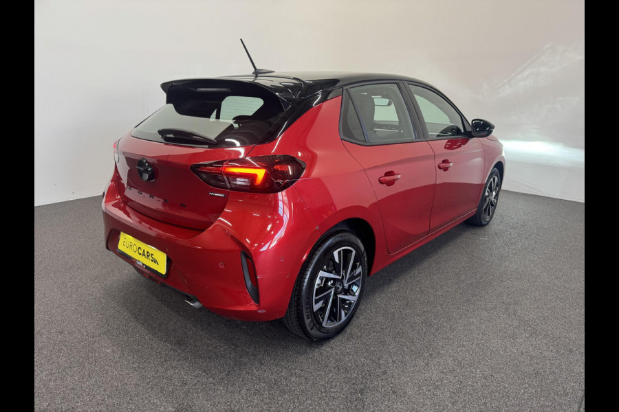 Opel Corsa 1.2 Turbo Hybrid 100pk GS Automaat Navigatie Apple Carplay/Android Auto Camera Parkeersensoren Cruise Control Dodehoek assistent Airco Lichtmetalen velgen Virtual Cockpit Getinte ramen