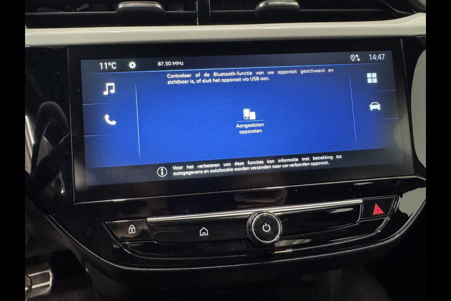 Opel Corsa 1.2 Turbo Hybrid 100pk GS Automaat Navigatie Apple Carplay/Android Auto Camera Parkeersensoren Cruise Control Dodehoek assistent Airco Lichtmetalen velgen Virtual Cockpit Getinte ramen