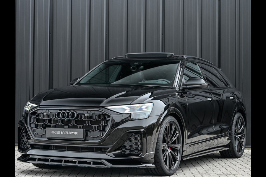 Audi Q8 55 TFSI e quattro Pro Line S | Memory seats | 360 Camera | Keyless | Soft close | Adaptive cruise | Panoramadak | B&O sound | Achterbank verwarmd | Ambiance interieur | El. trekhaak