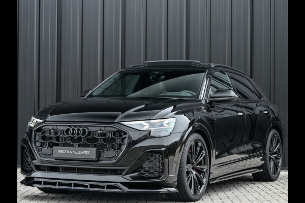 Audi Q8 55 TFSI e quattro Pro Line S | Memory seats | 360 Camera | Keyless | Soft close | Adaptive cruise | Panoramadak | B&O sound | Achterbank verwarmd | Ambiance interieur | El. trekhaak