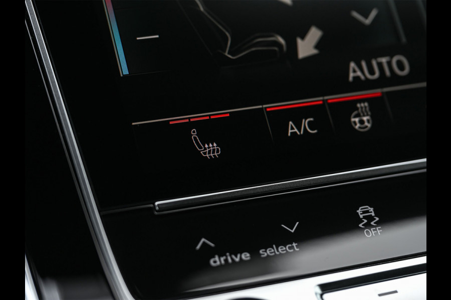 Audi Q8 55 TFSI e quattro Pro Line S | Memory seats | 360 Camera | Keyless | Soft close | Adaptive cruise | Panoramadak | B&O sound | Achterbank verwarmd | Ambiance interieur | El. trekhaak