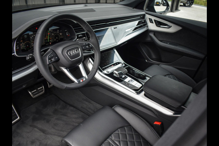Audi Q8 55 TFSI e quattro Pro Line S | Memory seats | 360 Camera | Keyless | Soft close | Adaptive cruise | Panoramadak | B&O sound | Achterbank verwarmd | Ambiance interieur | El. trekhaak