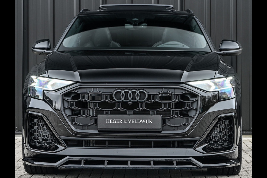Audi Q8 55 TFSI e quattro Pro Line S | Memory seats | 360 Camera | Keyless | Soft close | Adaptive cruise | Panoramadak | B&O sound | Achterbank verwarmd | Ambiance interieur | El. trekhaak