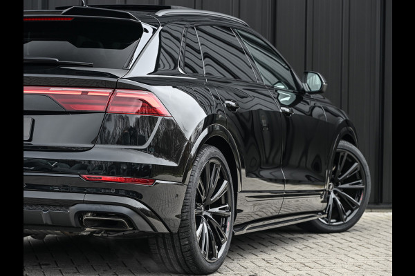 Audi Q8 55 TFSI e quattro Pro Line S | Memory seats | 360 Camera | Keyless | Soft close | Adaptive cruise | Panoramadak | B&O sound | Achterbank verwarmd | Ambiance interieur | El. trekhaak