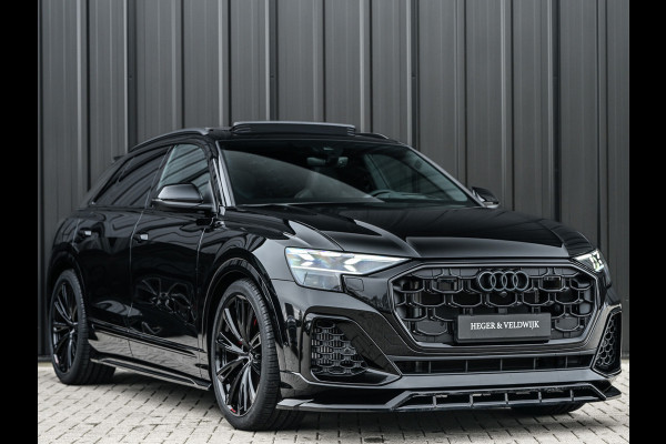 Audi Q8 55 TFSI e quattro Pro Line S | Memory seats | 360 Camera | Keyless | Soft close | Adaptive cruise | Panoramadak | B&O sound | Achterbank verwarmd | Ambiance interieur | El. trekhaak
