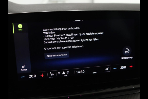 Škoda Octavia 1.4 TSI RS iV PHEV Business | Stoelverwarming | Adaptive cruise | Side Assist | Camera | Alcantara | Matrix LED | Carplay | Sfeerverlichting | Navigatie |