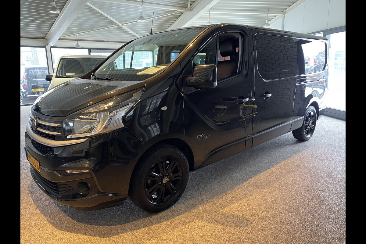Fiat Talento 2.0 MultiJet 170pk automaat L2H1 SX DC 5 persoons / vaste prijs rijklaar € 21.950 ex btw / lease vanaf € 358 / dubbele schuifdeur / airco / cruise / camera / navigatie / trekhaak !