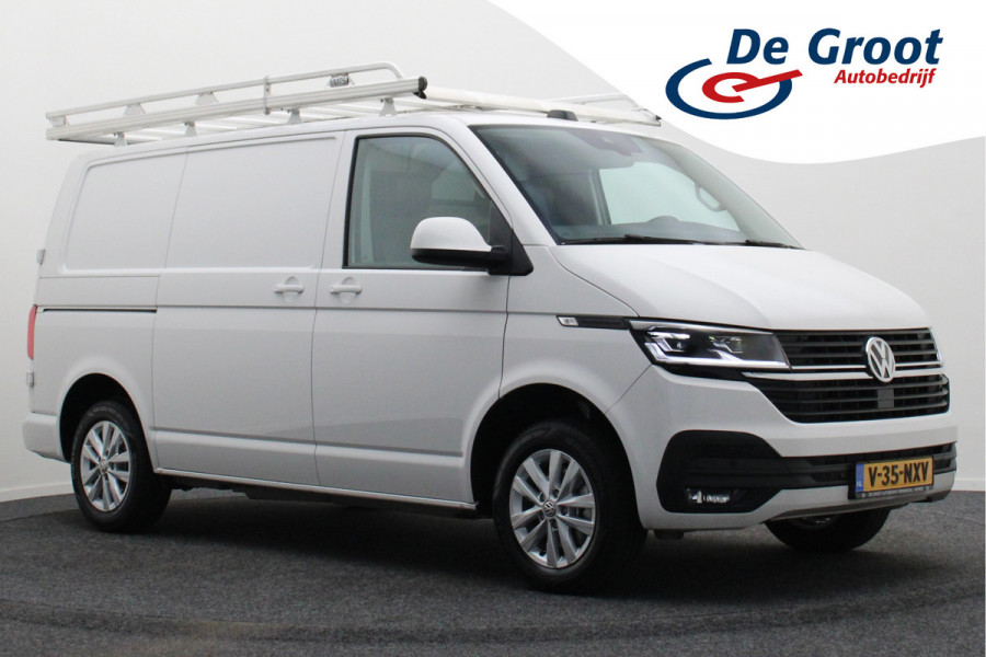Volkswagen Transporter 2.0 TDI DSG L1H1 Leer, Airco, Apple Carplay, Camera, Cruise, Imperiaal, PDC, Trekhaak, 16''