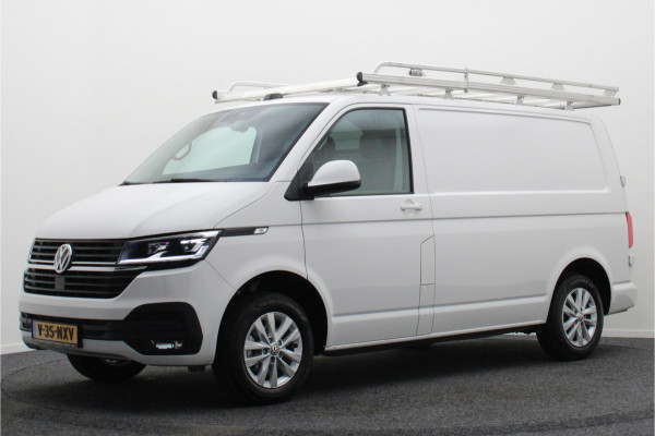 Volkswagen Transporter 2.0 TDI DSG L1H1 Leer, Airco, Apple Carplay, Camera, Cruise, Imperiaal, PDC, Trekhaak, 16''