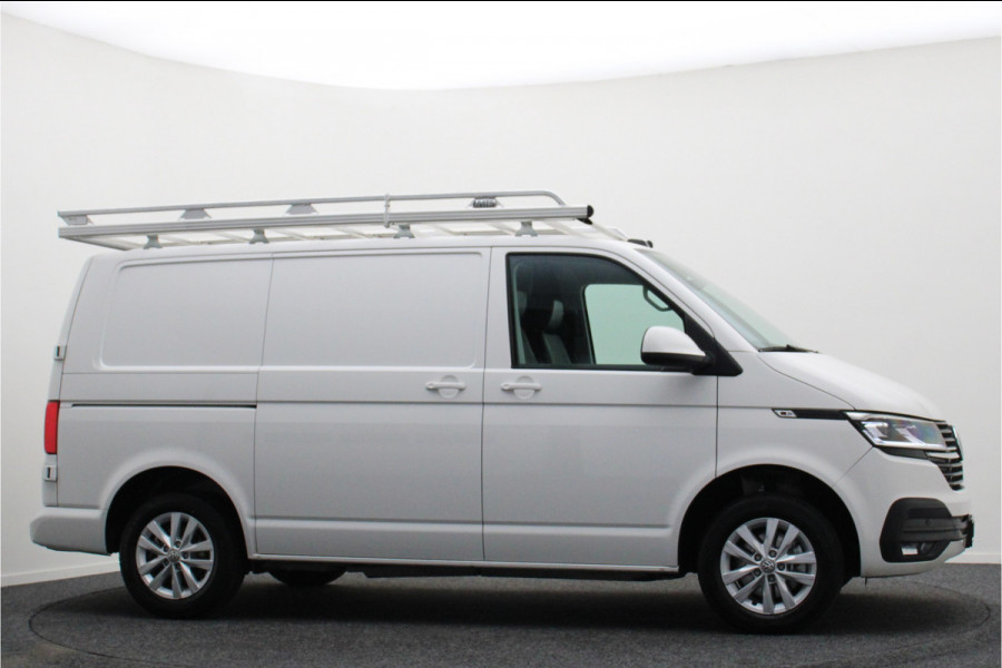 Volkswagen Transporter 2.0 TDI DSG L1H1 Leer, Airco, Apple Carplay, Camera, Cruise, Imperiaal, PDC, Trekhaak, 16''