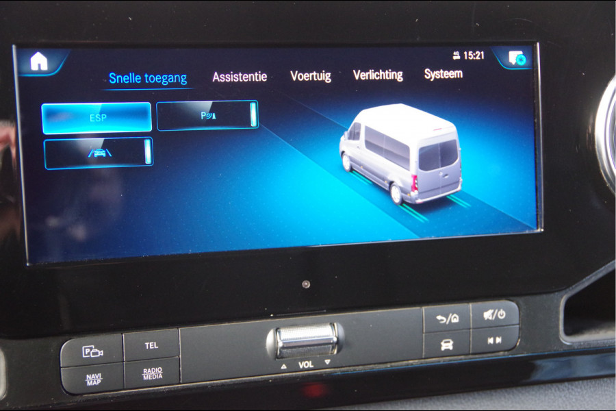 Mercedes-Benz Sprinter 519 3.0 CDI V6 L2H2 DUBBELLUCHT, LUCHTVERING, LED, ADAPT. CRUISE, STANDKACHEL, STOELVERWARMING, 360 CAMERA, MBUX 10'', ELEKTR. S