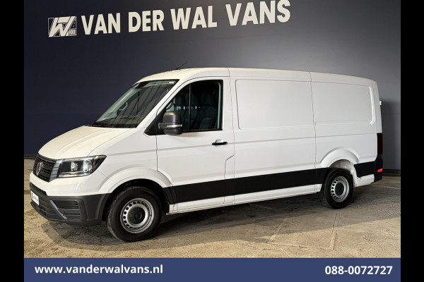 Volkswagen Crafter 2.0 TDI 141pk L3H2 L2H1 Euro6 Airco | Stoelverwarming | Parkeersensoren Bijrijdersbank, 3000kg trekvermogen