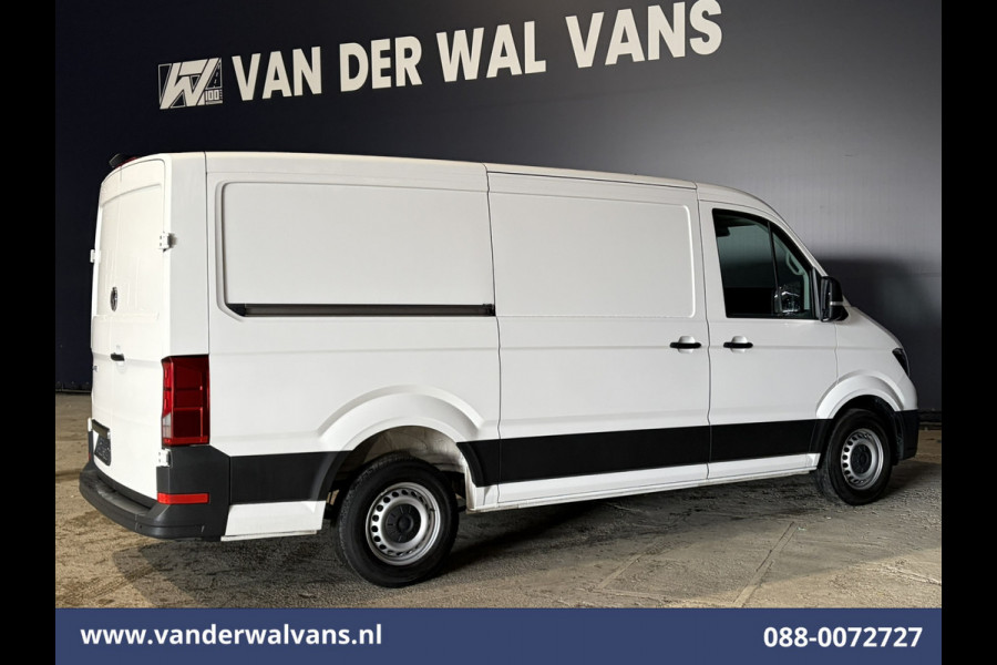 Volkswagen Crafter 2.0 TDI 141pk L3H2 L2H1 Euro6 Airco | Stoelverwarming | Parkeersensoren Bijrijdersbank, 3000kg trekvermogen