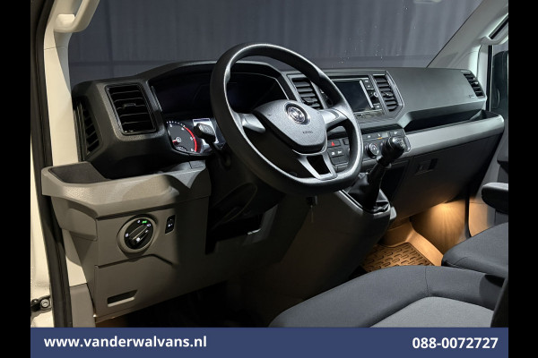 Volkswagen Crafter 2.0 TDI 141pk L3H2 L2H1 Euro6 Airco | Stoelverwarming | Parkeersensoren Bijrijdersbank, 3000kg trekvermogen