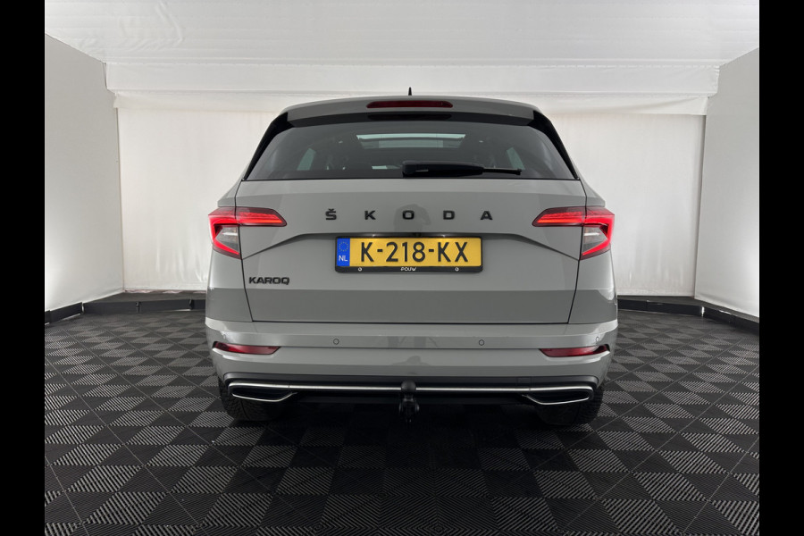 Škoda Karoq 1.5 TSI ACT Sportline Business (INCL-BTW) Aut. *PANO | DIGI-COCKPIT | FULL-LED | ADAPTIVE-CRUISE | CANTON-AUDIO | BLINDSPOT | HEATED-SPORTSEATS | CAMERA | AMBIENTLIGHT | NAVI-FULLMAP | KEYLESS | DAB+ | TOWBAR | PRIVACYGLAS