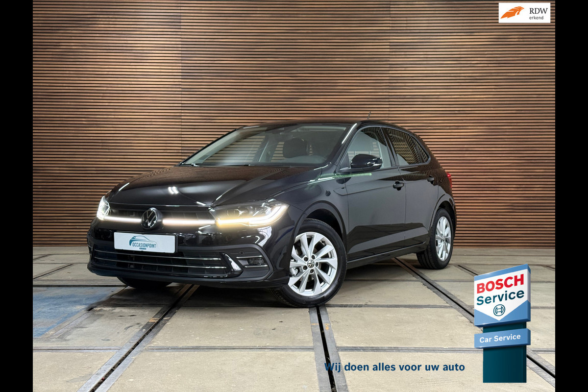 Volkswagen Polo 1.0 TSI Style | IQ LED Drive pakket | Matrix Beam | Camera | Discover Pro | Clima | Ambient | CarPlay | DAB+ |